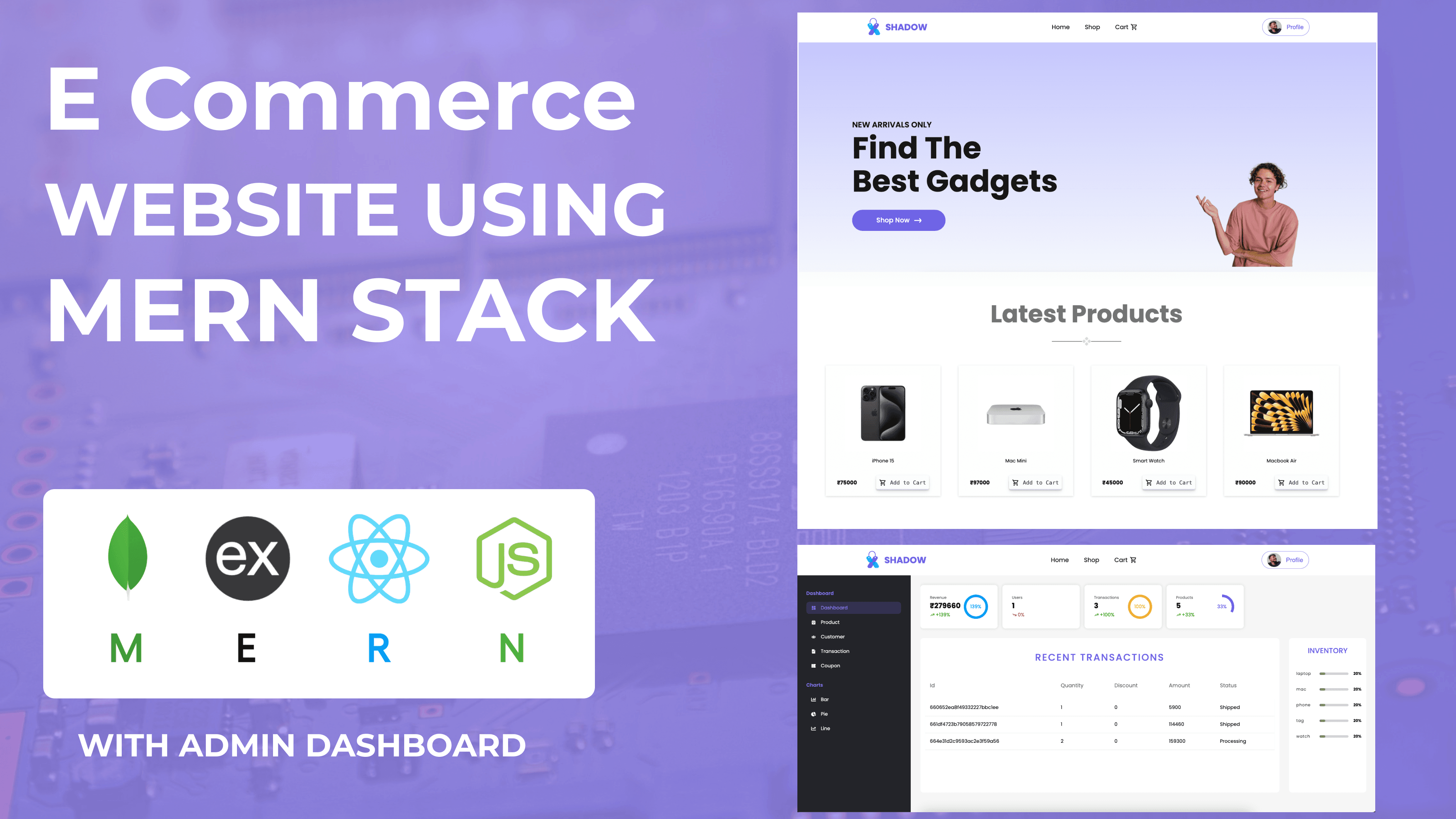 E-Commerce Using MERN Stack